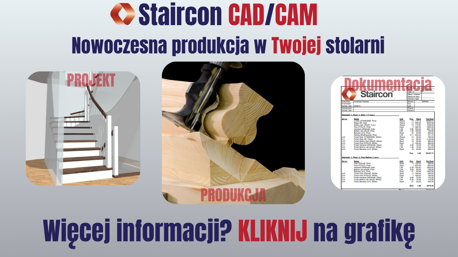 Umów się na prezentację Staircon